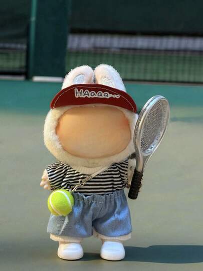 (Only Shoes)1 Pair 17cm Colorful Plastic Doll Shoe Making Kit For Labubu Featuring Multiple Adorable Sporty Styles With Athletic Details And Decorative Elements Complete Craft Supplies Collection Perfect DIY Fashion Project For Friends And Collectors Ideal For Halloween Accessories Christmas Decorations