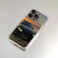 Funda de teléfono para coche deportivo A-Audis R-S compatible con  17,16,15,14,13,12,Pro,Max,Plus,E,SE4,Air,Mini funda transparente, funda compatible con  17, funda  17 Pro, funda  17 Pro Max - z6 - Ver 13