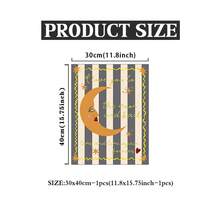 月亮图案儿童房墙饰，粉色波西米亚风海报，充满童趣的儿童房装饰，可打印励志语录艺术画，适合女孩卧室，婴儿礼物，蒙特梭利风格墙饰，无框 - 彩色 - 查看 17