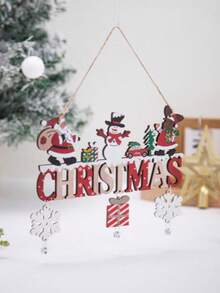 1 mặt dây chuyền chuông gỗ tự làm có thiết kế hình ông già Noel không mặt dùng để trang trí Giáng sinh Quà tặng sinh nhật trang trí nhà Trang trí Giáng sinh Trang trí phòng Trang trí Giáng sinh mùa đông Quà tặng Giáng sinh tại nhà Trang trí Giáng sinh - Nhiều màu - Xem 14