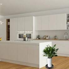 重型塑料花盆托盘，带 4 个光滑滚轮和加厚底座，圆形可移动花盆支架托盘，带轮子，重型花盆盆景盆移动托盘，多功能花盆底座，高品质设计适用于大型花盆，室内/室外使用 - 彩色 - 查看 7