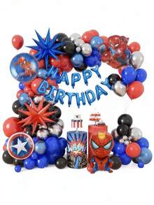 Marvel 1 Bộ bóng bay Người Nhện được  cấp phép chính thức theo chủ đề nhân vật hoạt hình, bóng bay trang trí tiệc sinh nhật, kỷ niệm tốt nghiệp, đồ trang trí gia đình, đạo cụ nền ảnh, quà tặng Giáng sinh cho bạn bè - Xem 6