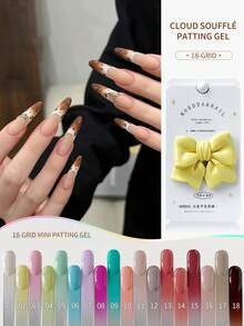Sơn gel MORDDA 18 màu, sơn gel bán rắn độ bám màu cao, thích hợp cho nữ tự làm móng tại nhà ở salon. - Nhiều màu - Xem 6