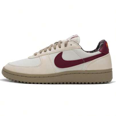 Nike أحذية التنس للنساء WMNS FIELD GENERAL، من مواد صناعية للأعلى، وبطانة من رغوة للوسادة والارتداد، وبطانة مطاطية للأرضية، رمادي IM6688-062