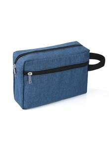 Bolsa de maquillaje personalizada, bolsa de tela personalizada con foto y texto, bolsa de cosméticos de gran capacidad, regalos para damas de honor y novias, organizador de maquillaje, bolsa de aseo personalizada con múltiples compartimentos para cosméticos y artículos de tocador, adecuada tanto para hombres como para mujeres, bolsa de viaje portátil, accesorio casual para viajes y viajes de negocios - Multicolor - Ver 15