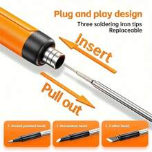 Ujung Solder USB-B Bulat - Bahan Paduan Logam, Tidak Termasuk Baterai - MultiWarna - View 5