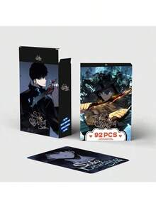 Upgraded Solo Version 60pcs Cards+32pcs Stickers Boxed HD Photo Card LOMO Card Cartoon Peripheral Card Gift - I Upgrade Alone - View 7