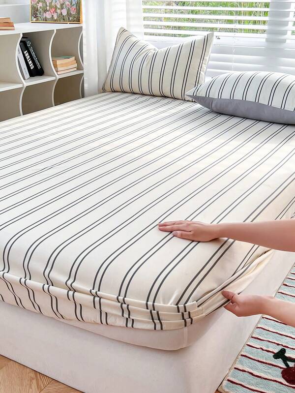 3 قطع طقم سرير، بنمط زهري جميل، ناعم ومريح، يشمل غطاء مطاطي وتنورة وغطاءي وسادة، بدون حشو، مناسب للسكن الجامعي والغرفة والاستخدام المنزلي، متوفر بأحجام متعددة