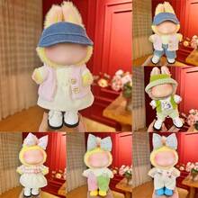 17 Cm Fresh And Delicate Style Doll Clothing Set,Compatible With Labubu,Clothing Set Suitable For 6.7-Inch Doll Set, Fashionable And Unique Hat And Clothing Accessories, Suitable For First/Second/Third Generation Dolls To Play And Display ,Clothing Set Only,(Excluding Dolls And Shoes) - Multicolor - View 1