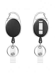 Ví đựng thẻ ID màu đen có kẹp cuộn rút màu đen, in chữ cái đầu tên hoa màu trắng, ví đựng thẻ chống trộm, ví đựng thẻ nhựa cứng có khe xỏ ngón tay cái màu đen, ví đựng thẻ ID có thể mở rộng, bảo vệ thẻ bảo hiểm y tế, bảo vệ thẻ y tế/an sinh xã hội chống thấm nước, ví đựng thẻ đi lại, đựng thẻ ăn, nhỏ gọn, vật dụng thiết yếu hàng ngày, quà tặng ngày lễ, quà sinh nhật, quà mùa thu/đông, quà Giáng sinh. - màu đen - Xem 9