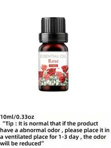 1瓶/10毫升柠檬精油 - 清新柑橘香型，适用于香薰机和香氛石 - 天然空气清新剂 - 可用于香薰机和扩香器，也可用于制作香薰蜡烛、芳香疗法精油、精油、香氛油、香薰机专用精油 - 多色 - 查看 22