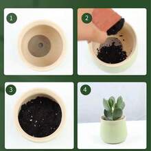 Round Mesh Plant Support Net, Dark Gray Permeable Soil Protection Mat - Garden Lawn Soil And Drainage Protection, Round, Durable Material, Sturdy Structure - Multicolor - View 10