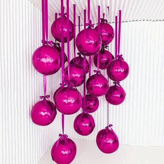 15PCS 4D Large Round Golden Balloons | Mirror Metal Foil Balloons For Weddings, Birthdays, Anniversaries, Bridal Showers, Party Decorations In Golden, Blue, Peach, Red