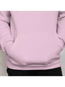 Men's Hoodie With Teddy Bear Print Robot Kangaroo Cold Weather Blouse Flannel Coat Cold Winter