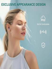 1 paire de bouchons d'oreille en silicone électroplaqué, haute fidélité avec annulation du bruit, convient pour le travail et les personnes sensibles au bruit, livré avec un étui de rangement et 4 tailles (XS, S, M, L) Bouchons d'oreille anti-bruit, meilleur cadeau pour les festivals et Noël - Multicolore - Voir 5