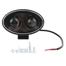 Luz LED de para Montacargas, 20 W, Luz de Respaldo, Límite de Zona de Almacén, Luz de Advertencia Azul - Negro - Ver 10