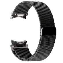 Dây đeo kim loại từ tính Milanese Loop bằng thép không gỉ nguyên bản 20mm, kích thước khoảng 9,25 inch, tương thích với Samsung Galaxy Watch 7 6 5 4 FE 40mm 44mm, không có khoảng trống, chỉ cần một cú nhấp chuột, vòng đeo tay từ tính Milanese Loop dành cho doanh nhân, tương thích với dây đeo đồng hồ thông minh Galaxy Watch 6 - than đen - Xem 11