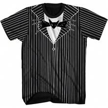 Nightmare Before Christmas  Costume Suit T-Shirt{"Size_name":"3X-Large","Color_name":"Black"} - Black - 查看 3