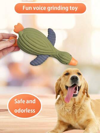 1pc Dog Toy Latex Makes Noise From High, Relieves Boredom, Teddy Bear, Small And Medium-Sized Dog Grinding Teeth, Pet Toy