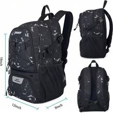 Ball Sports Bag - Black Marble - View 5