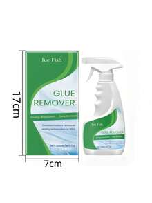 Jue-Fish Removedor de adhesivos Jue-Fish; Spray removedor de pegamento y adhesivos, potente y de acción rápida para disolver residuos resistentes. Conveniente de usar, solo rocíe y limpie para eliminar fácilmente, adecuado para el hogar, el automóvil y la oficina, solución versátil para diversas necesidades de eliminación de adhesivos. Se puede usar como regalo de carnaval.