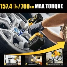 Chave De Impacto Parafusadeira 2 Bateria 21v  Brushless 300N GEELE