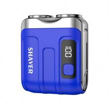 多功能无线电动修剪器，迷你多功能男士专业电动剃须刀，USB Type-C充电，LED显示屏，一键启动，磁吸式浮动刀片，节日礼物