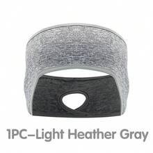 1 Piece Outdoor Sports Sweat-Absorbing Warm Headband, Cold Weather Ear Warming Headband, Suitable For Autumn And Winter, Unisex