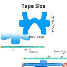 1/3/5 قطعة رقعة الكاحل، تخفف الألم، تمنع التواءات الكاحل، توفر دعم لأربطة الكاحل، رقعة رياضية مرنة، قابلة للتنفس K-Patch للاستخدام اليومي - متعدد الألوان - مشاهدة 5