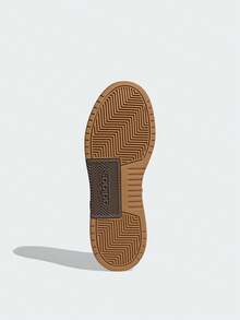 Adidas 阿迪达斯 ENTRAP 复古时尚防滑耐用低帮滑板鞋，男女通用，棕色和白色，复古美式校园风格篮球运动鞋 - 棕色 - 查看 5