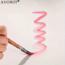 1pc High Quality Brush Set - Soft Round Handmade Versatile Brush For Watercolor And Printmaking, Watercolor Painting Tools