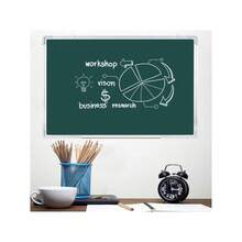 Green Double-Sided Writing Board/Message Board/Bulletin Board, Suitable For Teaching Tutoring, Office Meetings, And Parent-Child Teaching - Green - View 3