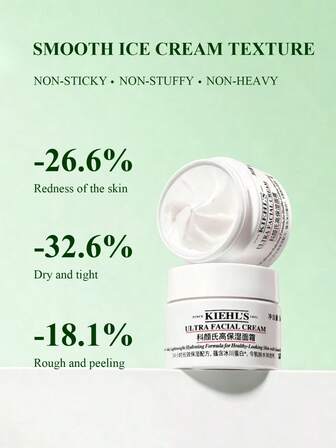 Kiehl's 旅行装角鲨烷高效面霜 14 毫升/0.5 盎司