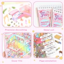New Version Scene Sticker Book, DIY House Stickers, Includes 12 Scenes, 15 Materials, Metal Tweezers, 3D Miniature House Stickers, Landscape Stickers, Scenery Stickers, Manual Stickers, Small House Scene Stickers, Reusable, Multiple Sizes Available - Multicolor - View 8