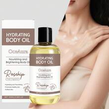 Rose Hip Nourishing Body Oil: Prevents Dry, Flaky Skin In Autumn And Winter, Moisturizes And Hydrates, Leaving Skin Smooth And Radiant. - Multicolor - View 1