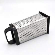 四合一不锈钢多功能刨丝器/切片器，厨房工具，可用于刨丝、切片、瓜类去皮、萝卜及蔬菜刨丝