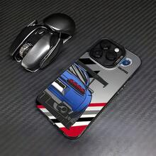 Funda de teléfono de coche JDM modificada de dibujos animados para Oppo Reno14 Reno13 Reno12 Reno11 Reno10 Reno8 7 6 Z F T Pro Plus 4G 5G, cubierta trasera mate, compatible con funda de  17, funda de  17 Pro, funda de  17 Pro Max - CYB-313CY2592306A1 - Ver 8