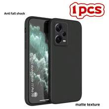 1个哑光黑手机壳，防油、防刮、易清洁，高品质外壳，兼容小米Note 12 Turbo/ Note 11 Pro 5G/ Note 9 Pro/ K40/ K40 Pro/ 14 Ultra/ 小米11X/ 小米11 Lite 5G/ Poco X6 Pro/ Poco X7 Pro/ 15等型号。这款手机壳透明，具有防摔保护功能，适合作为生日、复活节、圣诞节礼物，送给家人、朋友、男孩、女孩、同学、学校等。 - 黑色 - 查看 1