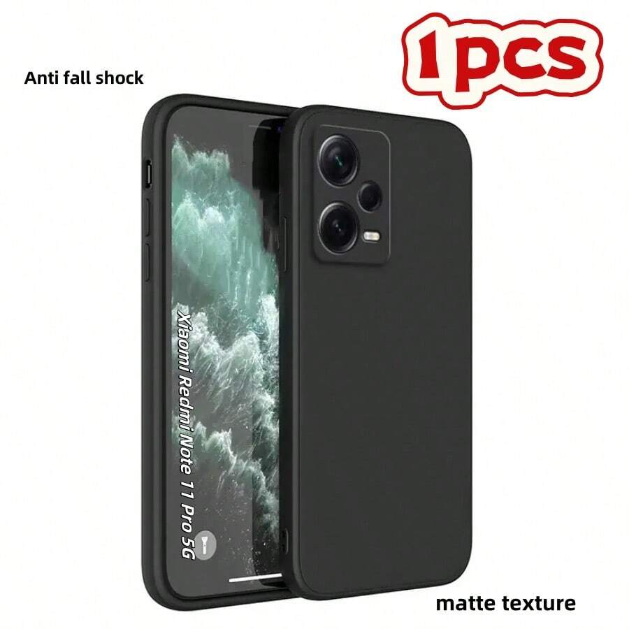 1个哑光黑手机壳,防油、防刮、易清洁,高品质外壳,兼容小米Note 12 Turbo/ Note 11 Pro 5G/ Note 9 Pro/ K40/ K40 Pro/ 14 Ultra/ 小米11X/ 小米11 Lite 5G/ Poco X6 Pro/ Poco X7 Pro/ 15等型号。这款手机壳透明,具有防摔保护功能,适合作为生日、复活节、圣诞节礼物,送给家人、朋友、男孩、女孩、同学、学校等。 - 黑色 - 查看 1