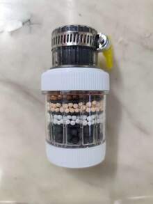 Filtro de agua de grifo, sistema de filtración montado en el grifo de cocina y baño, filtro de carbón activado que elimina el cloro, los fluoruros, los metales pesados y el agua dura para uso doméstico - Multicolor - Ver 10