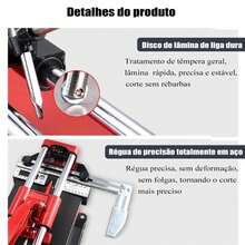 AUXOM Cortador De Piso 80/100 Para Corte de Piso Porcelanato Azulejo para Pedreiros