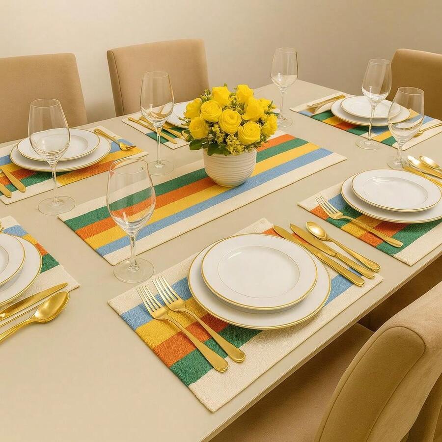 Tabletop Mat - Multicolor - View 1