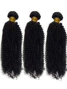Mongolian Afro Kinky Curly Bundles 1/3/4PCS Human Hair Extensions Unprocessed Virgin Human Hair Weave Bundles Jerry Curl Human Curly Hair Bundles Curly Bundles Curly Bundles Human Hair Curly Human Hair Bundles Curly Hair