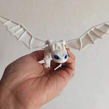 بيضة تنين مطبوعة 4D مع نموذج تنين متحرك داخلها، تمثال تنين مطبوع ثلاثي الأبعاد، متوفر بألوان متعددة (أحمر، أصفر، أزرق، أخضر، بنفسجي)، هدية مثالية لأعياد الميلاد والأعياد والعام الجديد