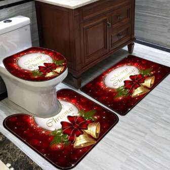 1/5pcs Christmas Elements Cute Cartoon Reindeer & Santa Claus Home Decor Stickers, Living Room, Bedroom, Kitchen, Bathroom, Wall, Window, Fridge, Holiday Atmosphere Self-Adhesive PVC Decals, Free Size Room Decor Wall Decor Toilet Seat Stickers, Stickers, Wall Stickers, Home Decor Vinyl Decals, Spring Decorations To Refresh Your Home