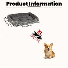 1 pieza Cama para gato, Nido universal para gato de 4 estaciones, Esterilla grande para gato/mascota, Cama para perros Teddy/pequeños, Sofá cálido para mascotas, Colchoneta para dormir de mascotas, Cama cómoda para mascotas