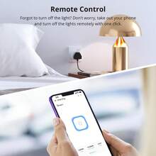 S60TPG,SONOFF WiFi Smart Plug Socket Mini Smart Socket With Energy Power Monitoring Remote Control Smart Schedule Functions, Works With Alexa And IFTTT, 2.4 GHz No Hub Required,Smart Schedule, APP Remote Control And State Feedback,Power Monitoring,Smart Home Control,Smart Home, Intelligent Control. - White - View 5