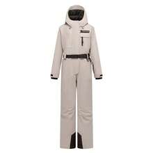 VECTOR MOTION Aeris 3L Padded Ski Suit, Unisex, Waterproof, Abrasion-Resistant, Breathable, Stretchy, For Single/Double Board Outdoor Skiing