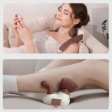1pc Intelligent Neck Massager, Rechargeable Shoulder & Neck Kneading Massage Device For Home, Office And Travel Use - Multicolor - View 3