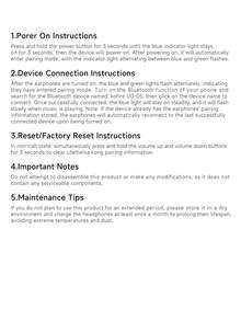 KOFIRE UG-05 Haptic Bass RGB 20ms Low-Latency 30H Battery, Tri-Mode 2.4GHz + Bluetooth + 3.5mm, Detachable ENC Mic 3D Surround, Memory-Foam Earpads, Black, Over-Ear Wireless Gaming Headset, For PC Laptop Tablet Phone, With 2.4GHz Wireless Receiver